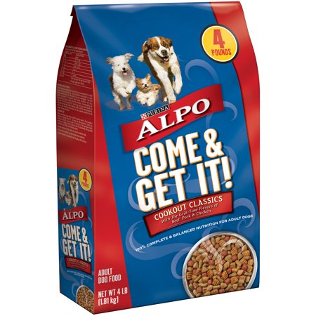 ALPO Dry Dog Food, Come and Get It! Cookout Classics, 4 lb Bag