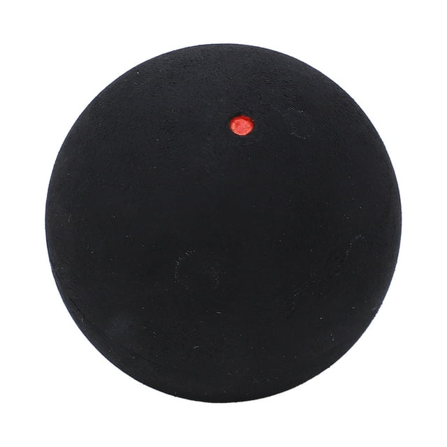 Single Dot Squash Balls, 37mm Rubber Squash Training Ball Beginner Training, Sports Rubber Squash Ball for Training and Practice