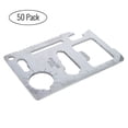 thumbnail image 1 of (50 Pack) ASR Outdoor 11 in 1 Multi Function Credit Card Sized Tool, 1 of 7