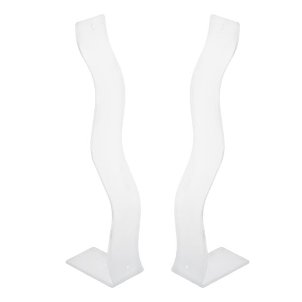 Soporte de exhibición de 2 piezas para pinzas para el cabello, soporte de almacenamiento, soporte para diademas, para guardar Claro