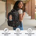 thumbnail image 3 of Xixirimido Capybara Fomulas 17inch Backpack for Kids Multi-pocket School Bag for Boys Large Capacity Bookbag for Preschool Kindergarten Elementary Students, 3 of 8