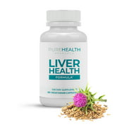 Liver Health by PureHealth Research - for Liver Markers, Oxidative Stress, Metabolism and Weight Loss, 60 Capsules