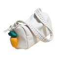 thumbnail image 2 of Bolso de mano para mujer, bolso de mano para mujer, de PU, liso, de color puro, bolso de mano para mujer, resultados impresionantes, 2 of 9