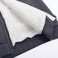 thumbnail image 3 of Luvrsol Hoodiess for Women Plus Size Zip Front Sweatshirt Jacket with Fleece Drawstring Pockets Winder Outerwear L-5XL, 3 of 7