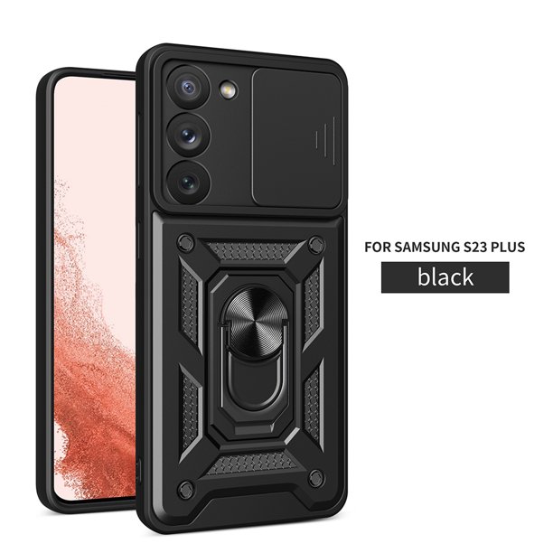 Protective Cover Shell Waterproof Shockproof Case (Black For Galaxy S23 Plus) Ndcxsfigh Para estrenar