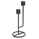 thumbnail image 2 of Candelabro de metal, candelabro Candelabro de vela de estilo nórdico Candelero de primera línea, 2 of 9