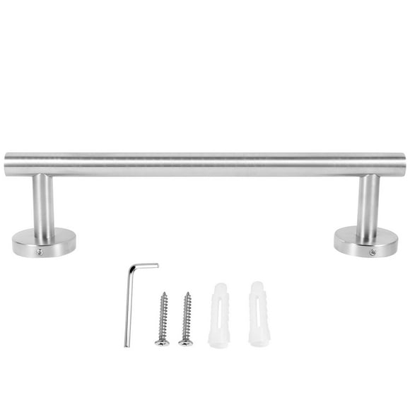 1 unid montado en la pared de acero inoxidable toalla percha toalla práctica toalla porta