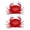 2 pieces-S, variant on 1/2Pcs Simulated Crabs Figurines User Friendly ABS Materials Table Decoration Perfect For Kitchen And Marine Decors