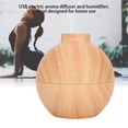 thumbnail image 3 of HURRISE Mini Difusor De Aceite Esencial De USB De 130 Ml, con Luz De 7 Colores, Humidificador De Niebla Fría para Humificadores De Aromaterapia,Ideal para Habitación, Oficina,, 3 of 5