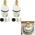 thumbnail image 6 of Faucet Stem Assembly Replacement Kit For Two Handle Faucet Repair Kit With Cartridge Seats Springs For Bathroom Faucet, 6 of 8