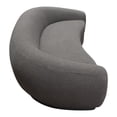 thumbnail image 7 of Diamond Sofa Pascal Sofa in Charcoal Boucle Textured Fabric PASCALSOCC, 7 of 7