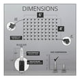 thumbnail image 4 of 100 Green LED Net Lights, 4 x 6 ft Green Wire Outdoor Holiday Bush & Hedge Lighting for Christmas Displays, Grade, 4 of 5