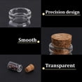 thumbnail image 6 of 100Pcs Mini Tube Glass Wishing Bottles Clear 1ml Small Glass Jars Bottles with Cork Stoppers, 6 of 7
