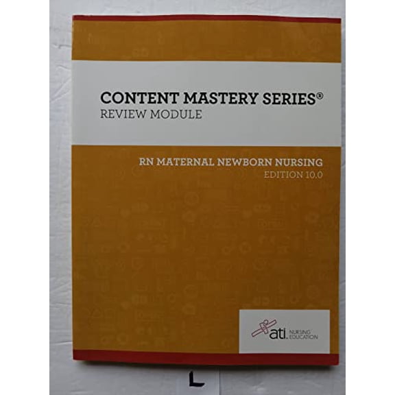 Pre-Owned RN Maternal Newborn Nursing Edition 10.0, 9781565335691, 1565335694, Paperback, Standard Edition edition
