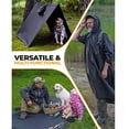 thumbnail image 5 of Poncho de Pluie à Capuche Imperméable Manteau de Pluie Veste pour Hommes Femmes Adultes, 5 of 5