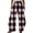 Red, variant on kaondbfi Spring Fall Essentials Casual Clothing Lady's Four Pocketed Double Printed Casual Pants Summer Casual Pants for Women
