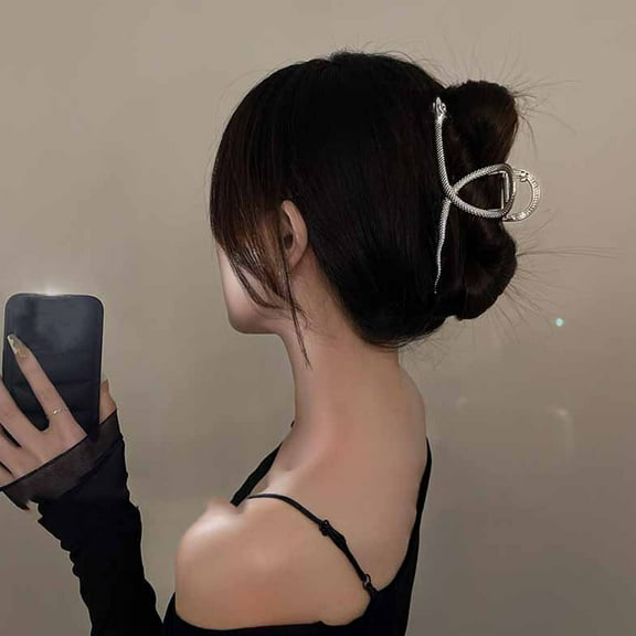 DECOMELODY Retro Hair Clips Women Styling 1Set For Thick Hair Beach Walking