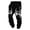 1-Black, variant on Mens Sweatpants Jogger,Men Baggy Sweatpants Wide Leg Sweatpants Viking Graphic Oversized Lightweight Lounge Joggers with Pockets Halloween Party Trousers