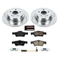 thumbnail image 2 of PowerStop Rear Z23 Evolution Sport Carbon-Fiber Ceramic Brake Pad and Drilled & Slotted Rotor Kit Fits: MERCEDES-BENZ Select Models K7745, 2 of 2