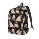 thumbnail image 1 of Fotbe French Bulldog Mochila de Lona con Estampado, Mochila Duradera, Mochila Versátil de Alta Calidad, Mochila Compacta Vintage-Small, 1 of 5