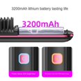 thumbnail image 2 of Cordless Hair Straightener Brush Portable Straightening Brush Negative Ion Hot Comb Hair Straightener for Women-, 2 of 5
