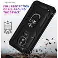 thumbnail image 5 of Revvlry Phone Case,(T-Mobile) Moto G7 Play Case Case, With [Tempered Glass Screen Protector Included], STARSHOP Drop Protection Ring Kickstand Cover- Black, 5 of 7