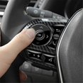 thumbnail image 2 of Car Steering Wheel Button Trim Frame Cover Sticker ABS for XA50 E210 Hybrid 2019-2024, 2 of 4