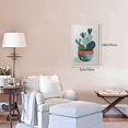 thumbnail image 6 of 12x18 inch Decorative Paintings For Wall Potted Plant Cactus,Indoor Room Decor Bedroom Accessories,Modern Style Cactus Potted Plant Painting,For Cactus Lovers Gift,Garden,Office,Book Room,Bar, 6 of 6