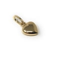 thumbnail image 3 of Ioka-14K Yellow Gold Plain Heart Charm Pendant For Necklace or Chain, 3 of 5