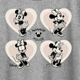 thumbnail image 3 of Disney - Mickey & Friends - Minnie Mouse Hearts You - Women's Short Sleeve Graphic T-Shirt, 3 of 5