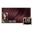 thumbnail image 3 of Tinte para cabello L'Oréal Preference 3.66 queen guinda rojizo violeta, 3 of 4