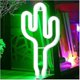 thumbnail image 1 of Letrero de Neón de Cactus Foohvr Luz LED Decoración de Habitación Operada por USB, 1 of 5