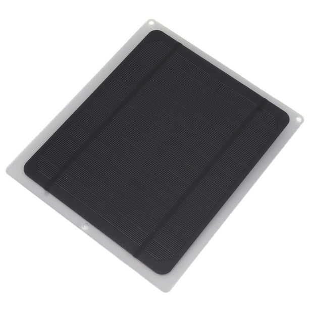 Panel De Carga Solar, Monocristalino Portátil Inteligente Del Panel Solar 12W Para El Ventilador Para El Coche