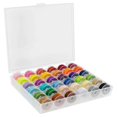 thumbnail image 1 of 36 Spools Of Thread Compatible With Sewing Machines, Embroidery Accessories, With Storage Cases, Craft Projects And Advertising, 1 of 4