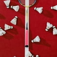 thumbnail image 4 of HONMEET 5Pcs Pickleball Paddle Grip Tape Red EVA Material With Sweat Absorption For Athletes, 4 of 6