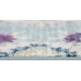 thumbnail image 4 of Rug Branch Savannah Transitional Boho Blue Grey Indoor Runner Rug For Entryway, Hallway, Bathroom, and Kitchen - 2' x 8' (2'3" X 8'), 4 of 4