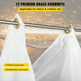 thumbnail image 5 of BENTISM Heavy Duty Welding Blanket 6x8 ft Fiberglass Welding Curtain Weld Blanket 48 Sq Ft Welding Shield, Weld Curtain for Industrial and Home Use, 5 of 9