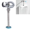 thumbnail image 1 of Urinal Flush Valve Set, Easy Use Durable Stylish Appearance Water Saving Rugged Hand Press Flushing Tool  For Public Toilets, 1 of 8