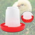 thumbnail image 1 of Chicken Feeder Geese Chook Hen Pigeon Poultry Chook Hen Stable Automatic Blanking Bucket Drinking, 1 of 8