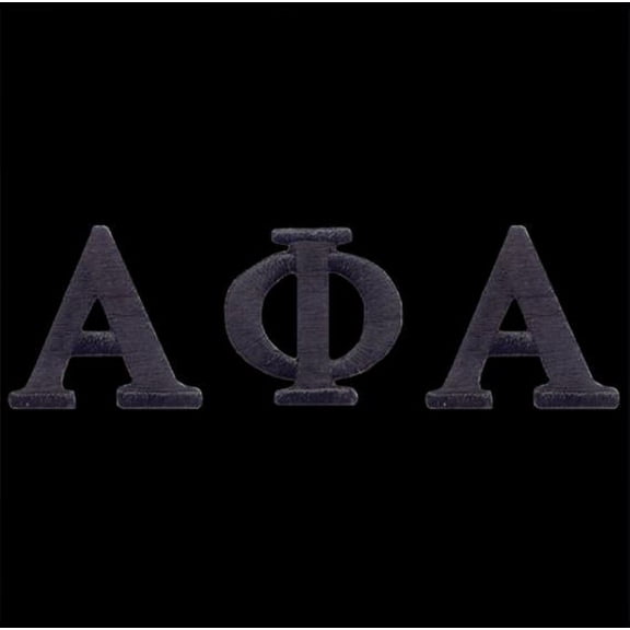 APA Black Letter Sets 1'' Emblem W/Heat Seal Backing