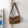 thumbnail image 4 of Bolsa Bolso de mano informal para mujer, Bolso de viaje con diseño de tapa y colgante de oso, Bolso diario para mujer, 4 of 9
