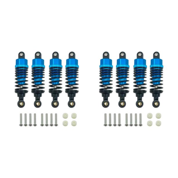 Ounissouiy Shock Absorber 55mm for Tt-02 Mf-01x Car 1/10 RC 2piezas azul