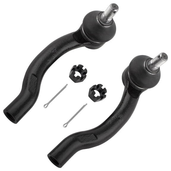 BOXI 2pcs Front Outer Tie Rod Ends Fit for Nissan Frontier 2005-2019 / for Nissan Pathfinder 2005-2012 / for Nissan Xterra 2005-2015 | ES800048 ES800108