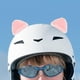 thumbnail image 2 of Orejas decorativas para casco, divertidas y cómodas, para montar a caballo. gato rosa, 2 of 9