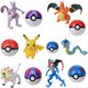 thumbnail image 1 of Anime Pokemon Ball Pocket Monster Pikachu figura de acción Pokemon juego Poke Ball Charizard modelo de juguete para niños regalos de cumpleaños Gao Jinjia LED, 1 of 2