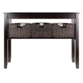 thumbnail image 5 of Morris Table Console Expresso & Paniers de Chocolat, 5 of 5