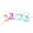Multicolor, variant on LED Easter Multicolor Rabbits Shaped Copper Lamp Holiday Decoration Colorful Light String