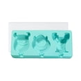 thumbnail image 1 of Silicona Para Paletas Con Tapas, Palos De Dibujos Animados, Moldes Diy Para Paletas De Hielo, Moldes Reutilizables Para Paletas De Hielo, Molde Para Helados Kawaii Para Niños sonducket HA040477-03, 1 of 6
