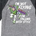 thumbnail image 3 of Toy Story - I'm Not Flying - Toddler And Youth Raglan Graphic T-Shirt, 3 of 4