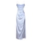 thumbnail image 4 of Vestido largo sin mangas con tirantes sólidos a la moda para mujer Vestido de cintura alta Fridja  hj5857, 4 of 9